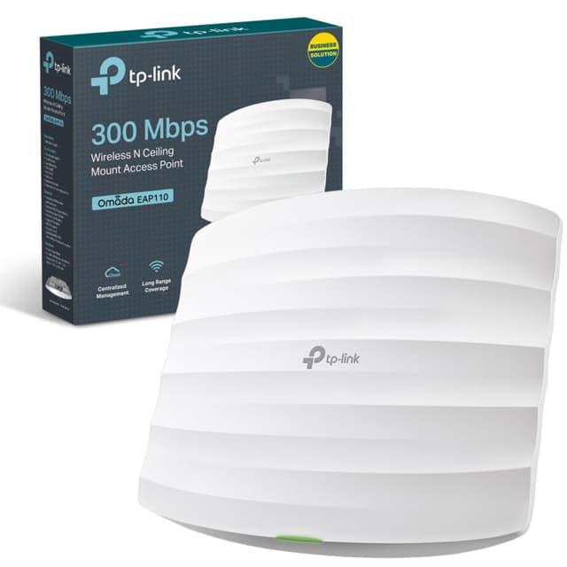 TP-LINK TL-EAP110 CEILING MOUNT ACCESS POINT | 300MBPS | PASSIVE POE